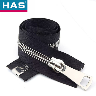 #7 Double Slider Zipper 2 Way Separating Zipper 24 Inch for Garment