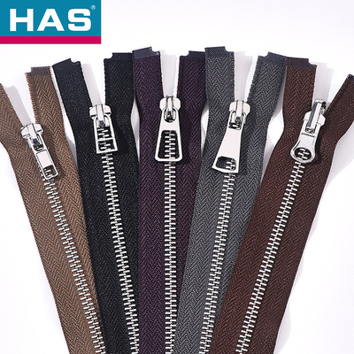 #7 Double Slider Zipper 2 Way Separating Zipper 24 Inch for Garment