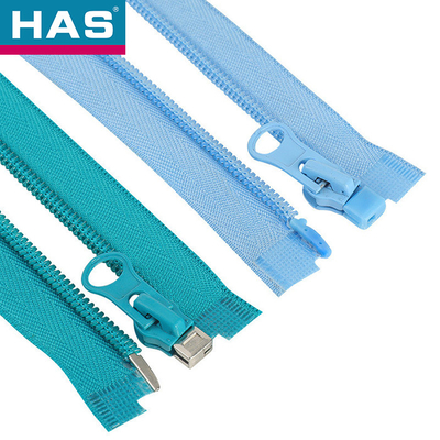 Two Way Coil Separating Zipper Eco Friendly Heavy Duty Zippers For Tents