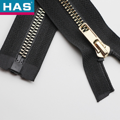 5# Plastic Zippers Corn Teeth Open Ended Coat Zip Eco Friendly
