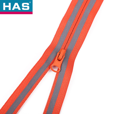 #5 #7 Reflective Zipper Closed End / Open End Invisible Separating Zipper