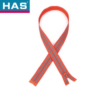 #5 #7 Reflective Zipper Closed End / Open End Invisible Separating Zipper