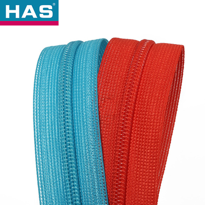 Colorful Reversible Invisible Zipper Hidden Teeth 3# Nylon Zipper for Garments