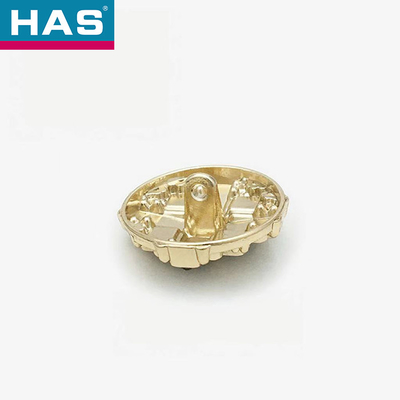 Pink Designer Coat Buttons 17.5mm / 22.5mm Decorative Rhinestone Buttons