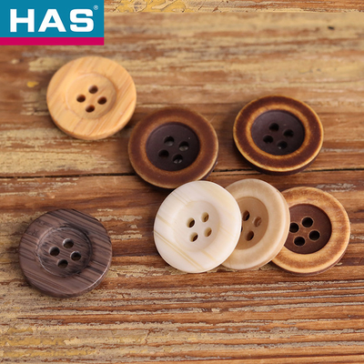 Durable Polyester Button Non Toxic Resin Buttons Eco Friendly