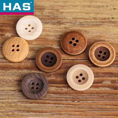 Durable Polyester Button Non Toxic Resin Buttons Eco Friendly