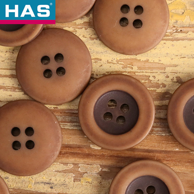 Durable Polyester Button Non Toxic Resin Buttons Eco Friendly