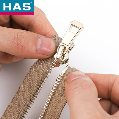 Heavy Duty Metal Zipper #12 Double Ended Zip For Bags Easy To And Install