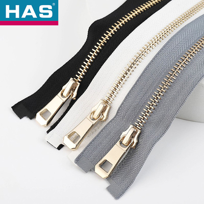 Heavy Duty Metal Zipper #12 Double Ended Zip For Bags Easy To And Install