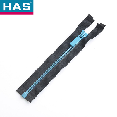 Customizable Metal Zipper #10 Multi Color Zipper Blue With Auto Lock Slider