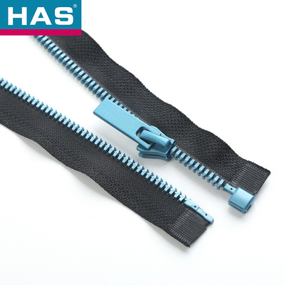 Customizable Metal Zipper #10 Multi Color Zipper Blue With Auto Lock Slider