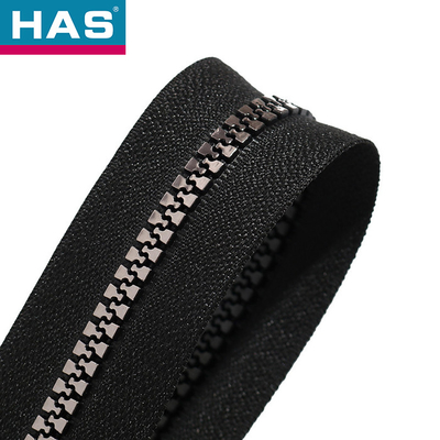 Corn Teeth Plastic Zippers #3 #5 #8 #10 Black Plastic Zip For Long Lasting Bags