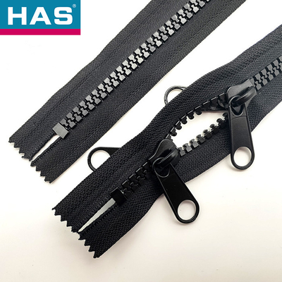 Plastic Lightweight Zippers Two Way Sturdy Zippers #3 #5 #8 #10