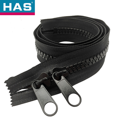 Plastic Lightweight Zippers Two Way Sturdy Zippers #3 #5 #8 #10
