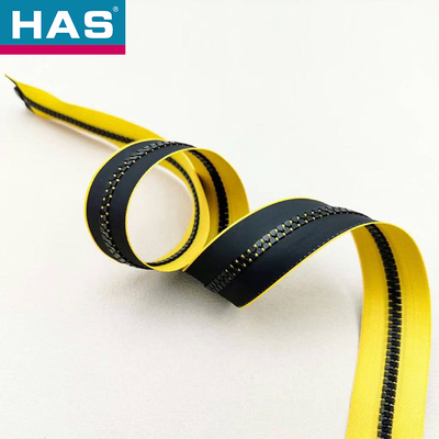 Two Way Resin Zipper Customized Plastic Teeth Zipper Durable
