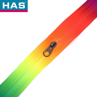 #5 Waterproof Tent Zipper Auto Lock / Non Lock Water Resistant Nylon Zip