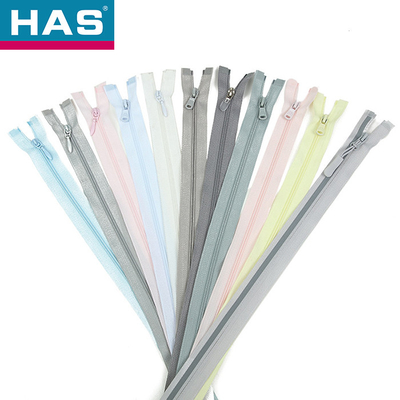 12 Inch Nylon Zippers Closed End Nylon Jacket Zipper Auto Lock