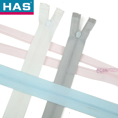 12 Inch Nylon Zippers Closed End Nylon Jacket Zipper Auto Lock