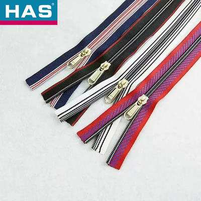 Zipper Nylon Available In Stock Luminous Fashion Durable For Clothes