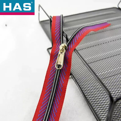 Zipper Nylon Available In Stock Luminous Fashion Durable For Clothes