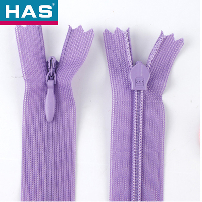 Wedding Dress Zipper Custom Design Nylon Invisible Zipper