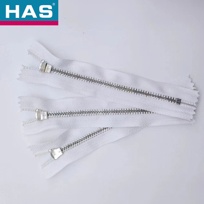 Copper Metal Zippers For Clothing Jackets Quilt Covers Luggage