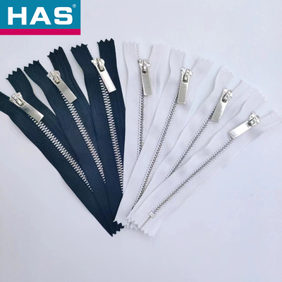 Copper Metal Zippers For Clothing Jackets Quilt Covers Luggage
