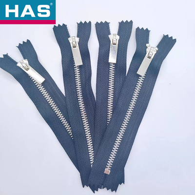 Copper Metal Zippers For Clothing Jackets Quilt Covers Luggage