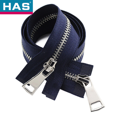 Metal Double-head Trousers Jacket Zipper Clothing Accessories
