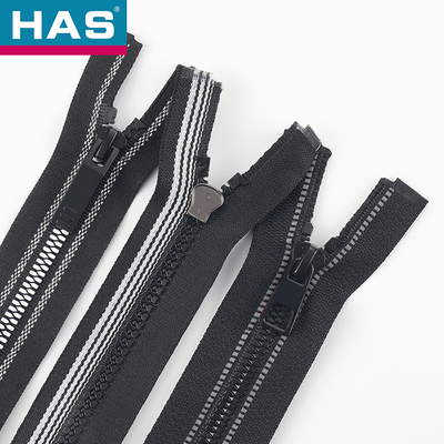 No. 5 Plastic Open-tail Zipper Clothing Jacket Sportswear Charge Clothing Y Teeth Zipper