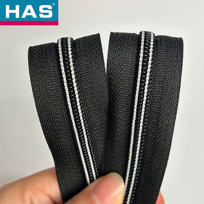 Open End Close End Auto Lock 5# Nylon Zipper For Cloth