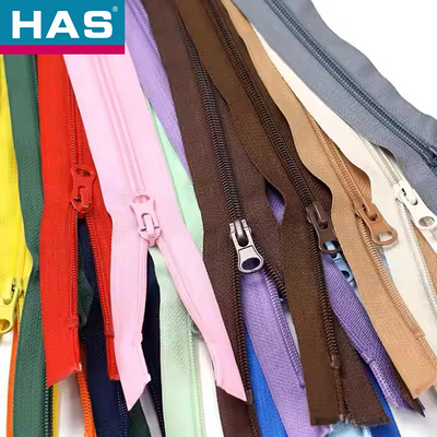High Performance Nylon Zippers For Garment And Bag Production