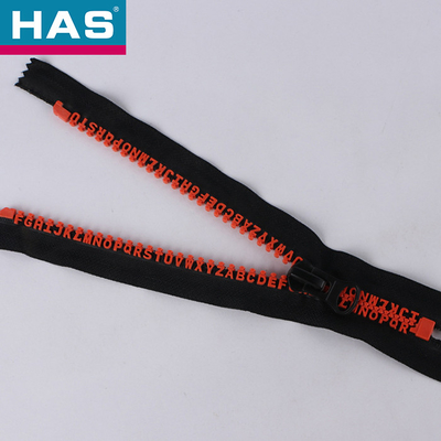 Invisible Resin Teeth Zipper For Pocket And Luggage Down Clothing