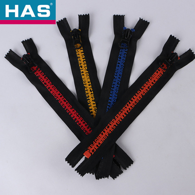 Invisible Resin Teeth Zipper For Pocket And Luggage Down Clothing