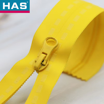 3#5# Local Luminous Glue Nylon Waterproof Zipper Jacket Sun Protection Clothing