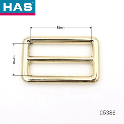 Handbag Accessories Round Metal Slide Adjuster 32 MM Nickel Metal Tri Glide Buckle for Bags