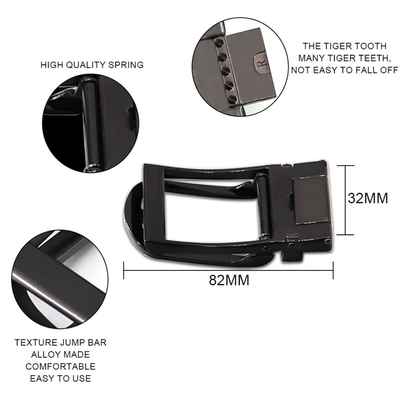 1.5 Inches Belt Buckle Single Prong Square Replacement Buckle For Men Women Belt