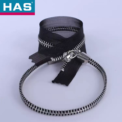 HAS #5 Colorful Metal Zippers With Shiny Teeth For Fashion Accessories