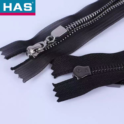 HAS #5 Colorful Metal Zippers With Shiny Teeth For Fashion Accessories