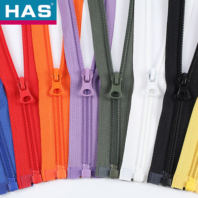 HAS #5 Rhinestone Zippers Fashion Accessories For Manufacturing Needs