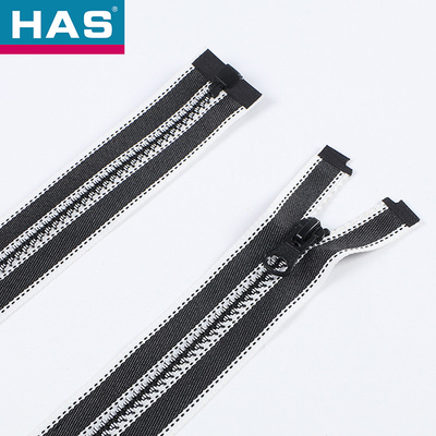 #5 Heavy Duty Zippers With Plastic Sliders For Clothing Or Bag