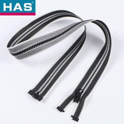#5 Heavy Duty Zippers With Plastic Sliders For Clothing Or Bag