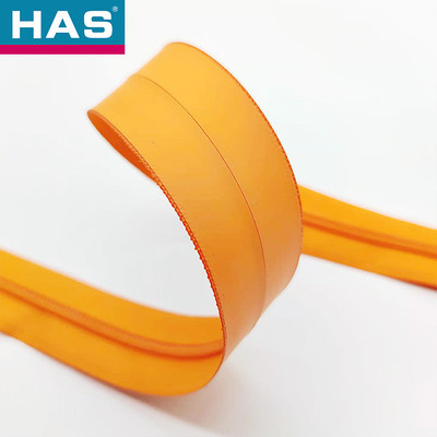 Auto Lock #7 Waterproof Zipper Orange / Yellow Waterproof Zipper