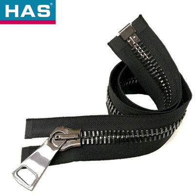 #10 #12 Open End Heavy Duty Coat Zip Big Teeth Zipper For Garment Accessories
