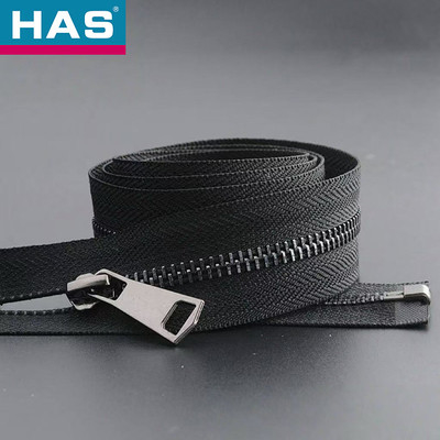 #5 Brown Garment Zippers 2 Way Separating Zipper Customizable