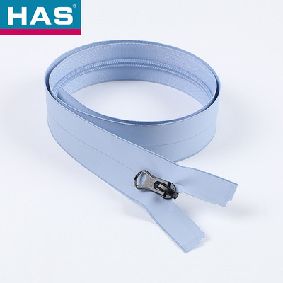 Durable Waterproof Zippers Pink Blue Watertight Zipper Smooth Style