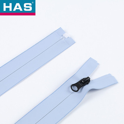 Durable Waterproof Zippers Pink Blue Watertight Zipper Smooth Style