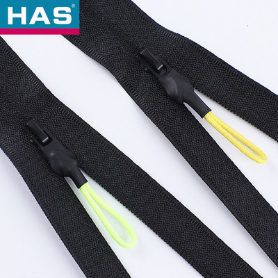 12 Inch Nylon Zippers Auto Lock Water Resistant Nylon Zip Closed End