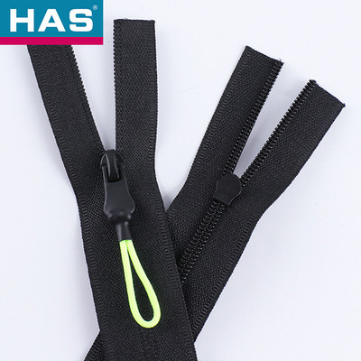 12 Inch Nylon Zippers Auto Lock Water Resistant Nylon Zip Closed End