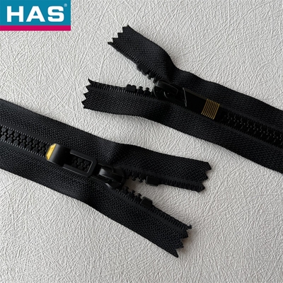 #5 Thick-Teeth Hard Durable Resin Zipper For Clothing Or Accessories